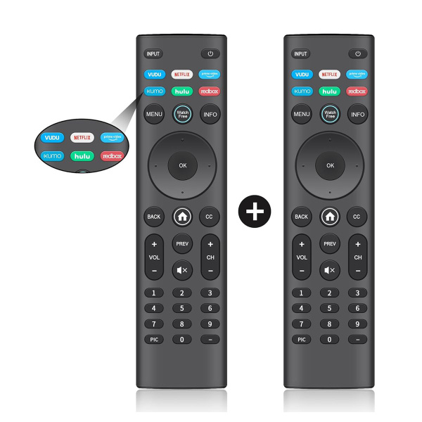 Пульт ДУ 2 шт Универсальный пульт для VIZIO All LED LCD HD 4K UHD HDR ...