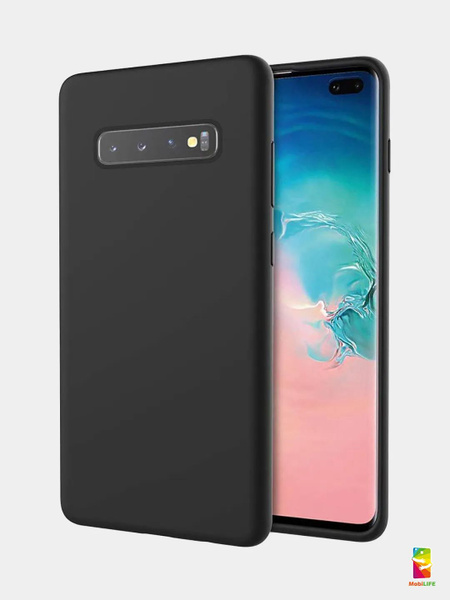 Samsung Galaxy S10 plus черный чехол - купить с доставкой по выгодным ...