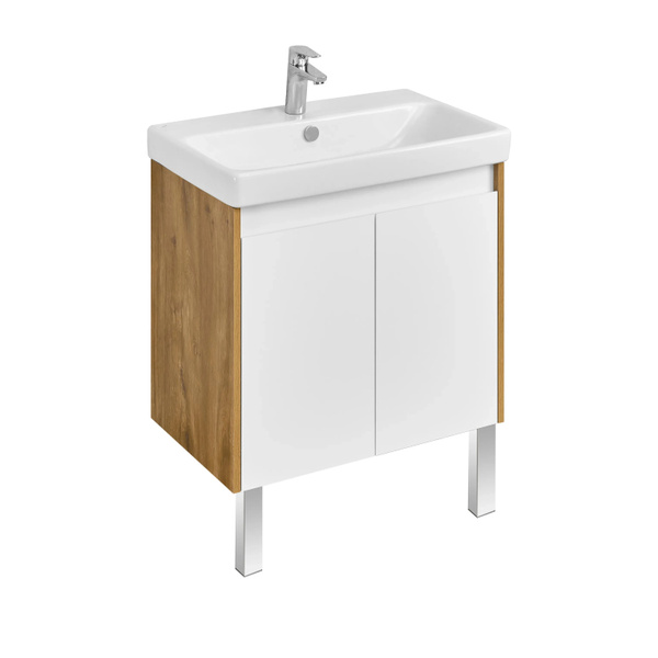 Тумба Акватон Сканди Doors 70 1A2789K0SDZ90 с раковиной (1A278901SDZ90 ...
