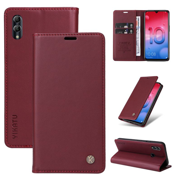 Чехол книжка для Huawei P30 Lite магнитной застежкой хлятиком и ...