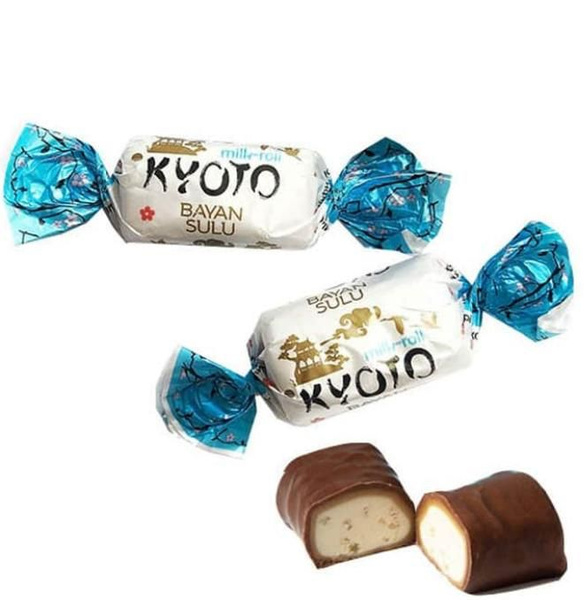 Конфеты шоколадные с начинкой пралине Kyoto 1 кг купить на OZON по ...