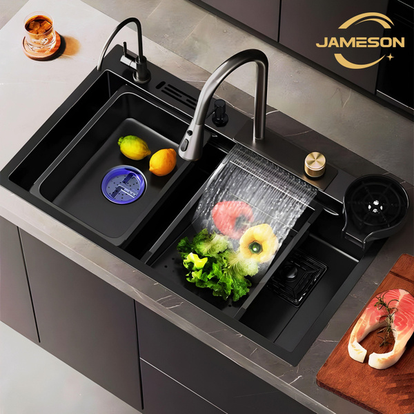 Мойка для кухни JAMESON Нержавеющая сталь марки 304 многофункциональная .