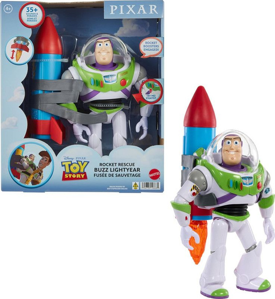 Интерактивная игрушка Disney Pixar Toy Story Rocket Rescue Buzz ...