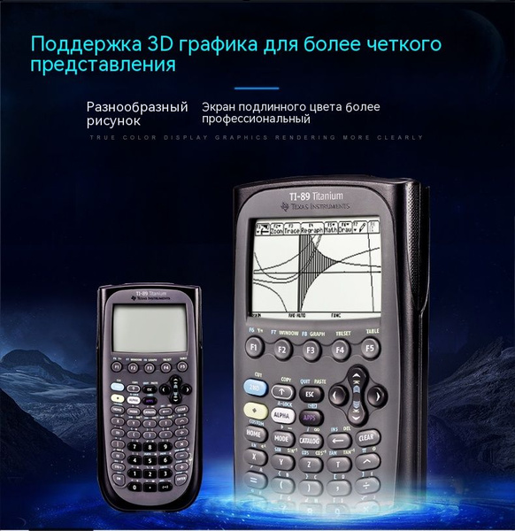 Калькулятор Графического Программирования Texas Instruments TI-89 ...