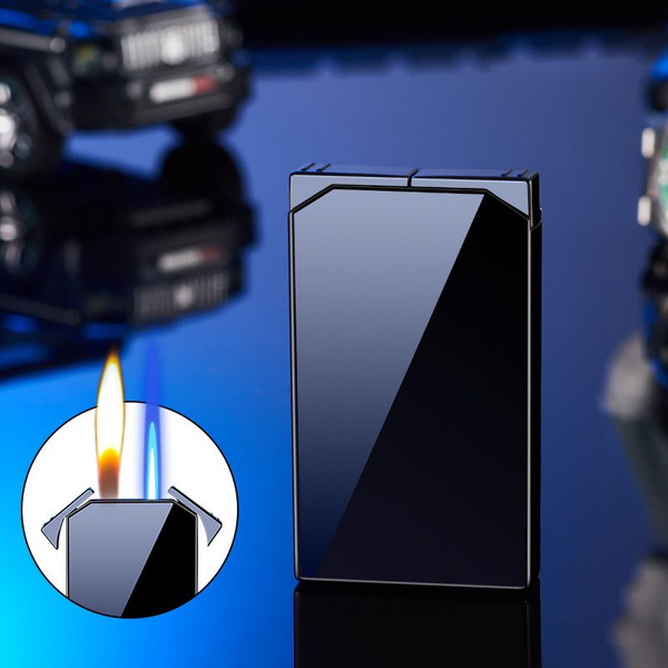 Металлические газовые сигареты зажигалки /Двойное пламя - купить с ...