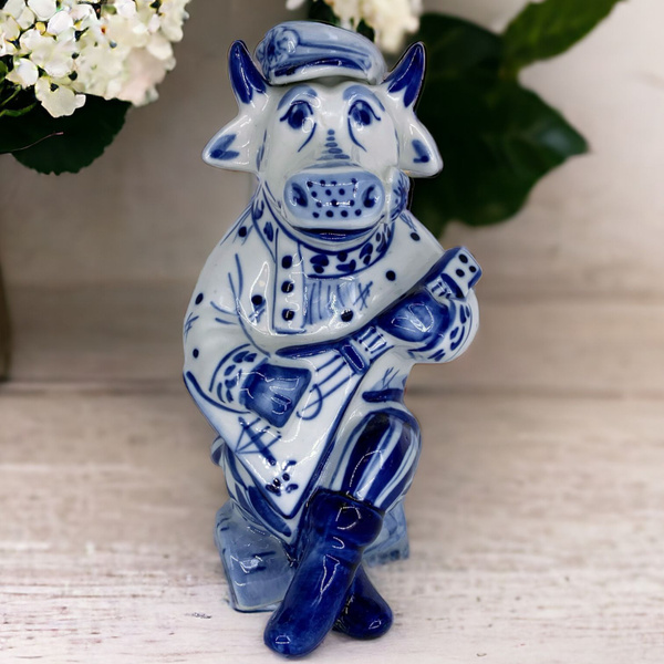 Графин Гжель, 500 л купить по выгодным ценам в интернет-магазине OZON ...