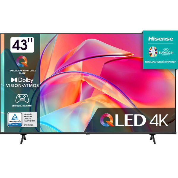 Купить телевизор Hisense 43E7KQ 43" - купить с доставкой по выгодным ...