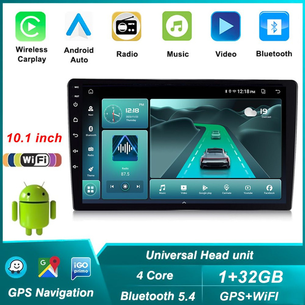 9 дюйм Автомагнитола Android 2DIN Bluetooth/GPS/Wi-Fi/FM/Android auto2 ...
