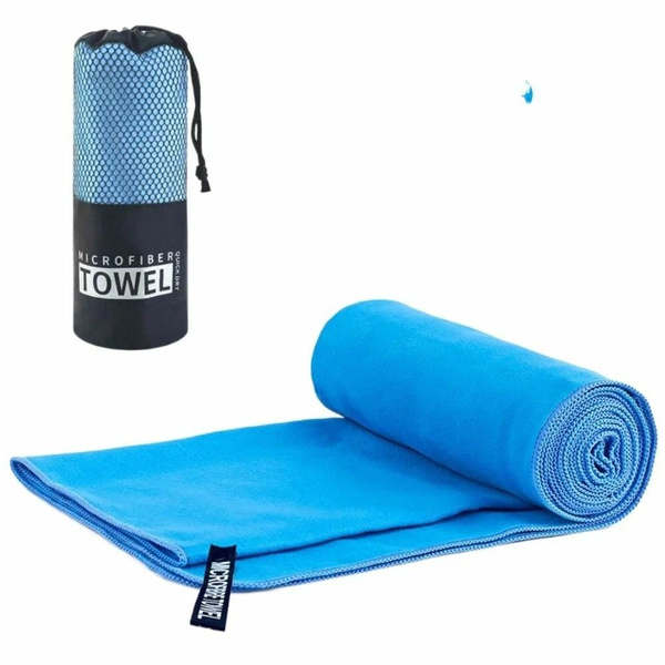 Полотенце спортивное MICROFIBER TOWEL 76х152 быстросохнущее из ...