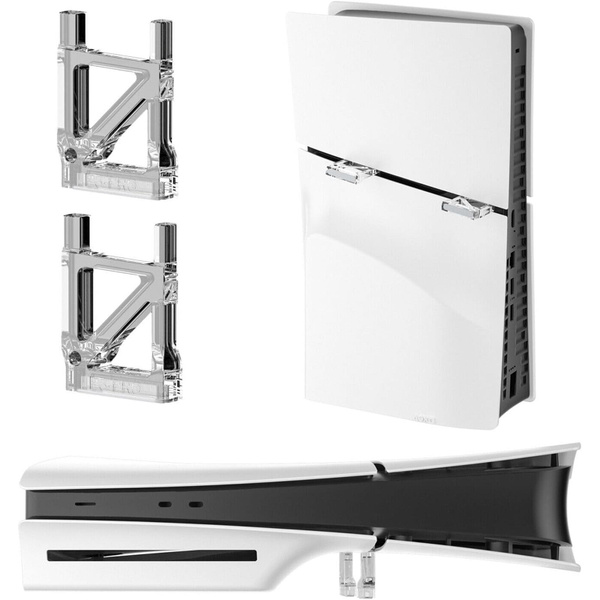 Прозрачный горизонтальный кронштейн игровой консоли для PS5/PS5 Slim ...