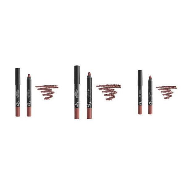 Golden Rose карандаш-помада MATTE LIPSTICK CRAYON №18, 3 штуки - купить ...