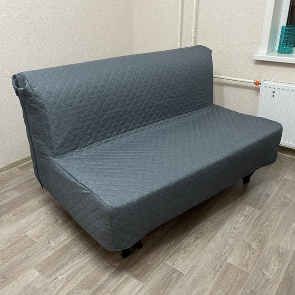 Матрас LYCKSELEMAT_серый_Серый графит, Беспружинный, 140 - купить по ...