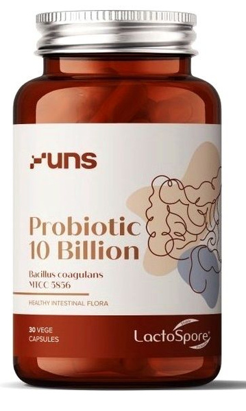 UNS Probiotic 10 Billion 30 veg caps / Пробиотик Bacillus coagulans ...