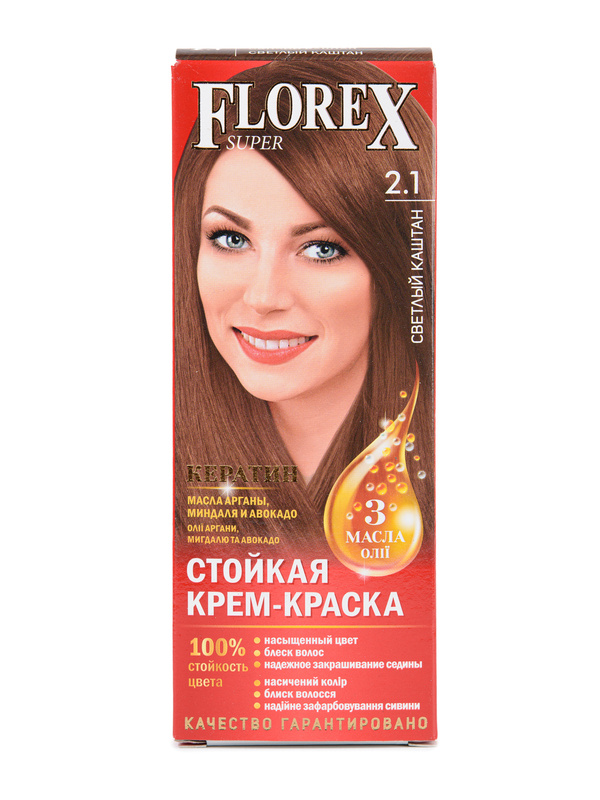 Краска для волос florex каштан