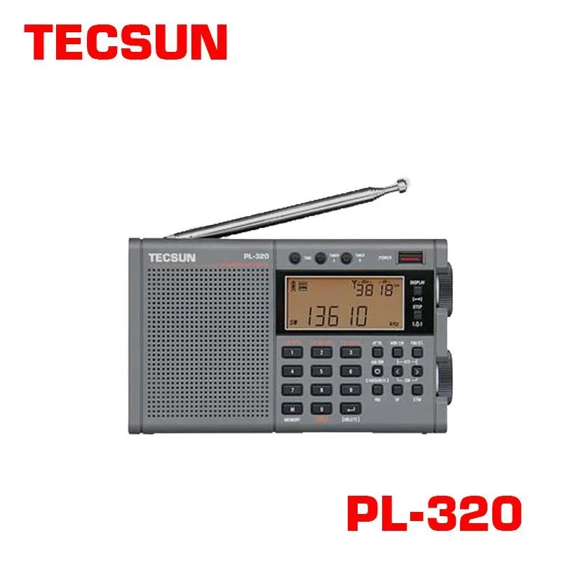 TECSUN PL-320 Полнодиапазонное радио LW MW SW FM Подходит для России