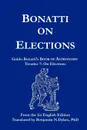 Bonatti on Elections - Guido Bonatti, Benjamin N Dykes