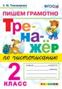 Тренажёр по чистописанию. 2 класс. Пишем грамотно - Тихомирова Е.М.