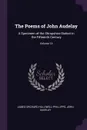 The Poems of John Audelay. A Specimen of the Shropshire Dialect in the Fifteenth Century; Volume 14 - James Orchard Halliwell-Phillipps, John Audelay