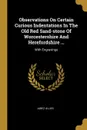 Observations On Certain Curious Indentations In The Old Red Sand-stone Of Worcestershire And Herefordshire ... With Engravings - Jabez Allies