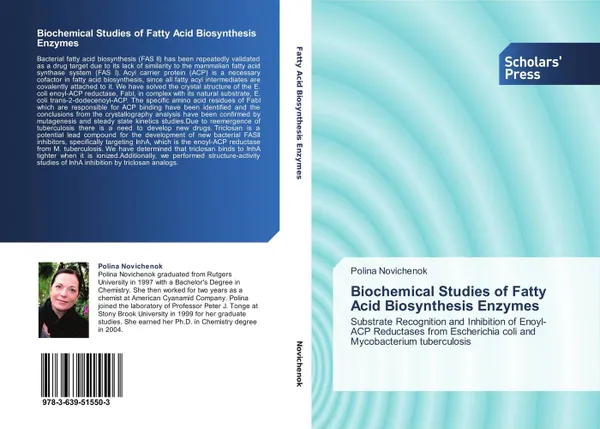 Обложка книги Biochemical Studies of Fatty Acid Biosynthesis Enzymes, Polina Novichenok