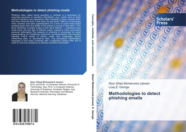 Обложка книги Methodologies to detect phishing emails, Noor Ghazi Mohammed Jameel and Loay E. George