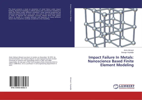 Обложка книги Impact Failure In Metals: Nanoscience Based Finite Element Modeling, Amin Almasri and George Voyiadjis