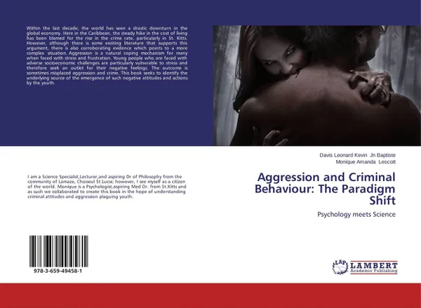 Обложка книги Aggression and Criminal Behaviour: The Paradigm Shift, Davis Leonard Kevin Jn Baptiste and Monique Amanda Lescott