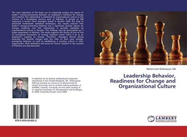 Обложка книги Leadership Behavior, Readiness for Change and Organizational Culture, Muhammad Shahnawaz Adil