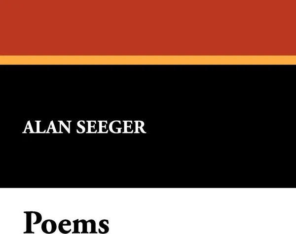 Обложка книги Poems, Alan Seeger