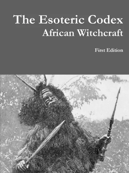 Обложка книги The Esoteric Codex. African Witchcraft, Hoyt Nazaire