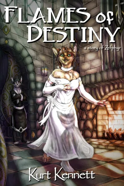 Обложка книги Flames of Destiny, Kurt Kennett