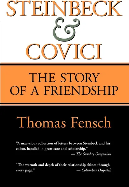 Обложка книги Steinbeck and Covici, Thomas Fensch