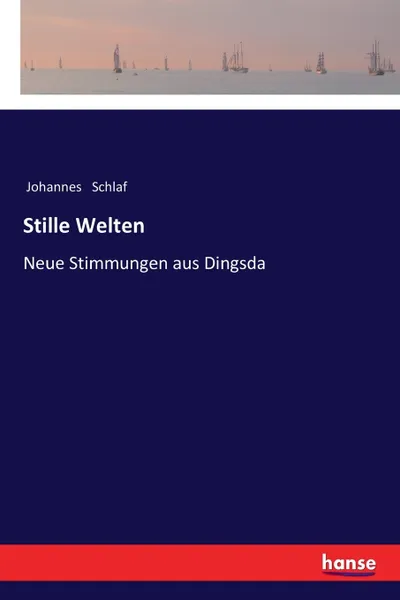 Обложка книги Stille Welten, Johannes Schlaf