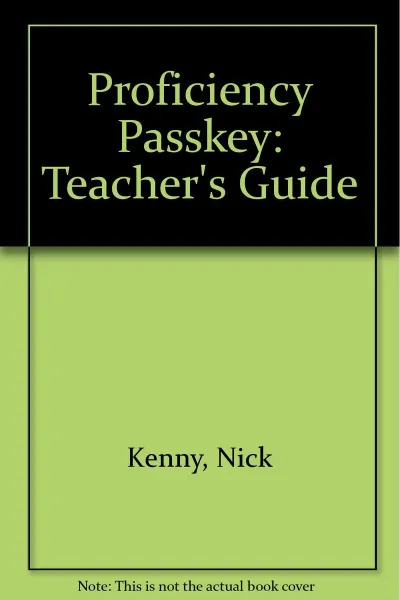Обложка книги Proficiency Passkey TB, Nick Kenny