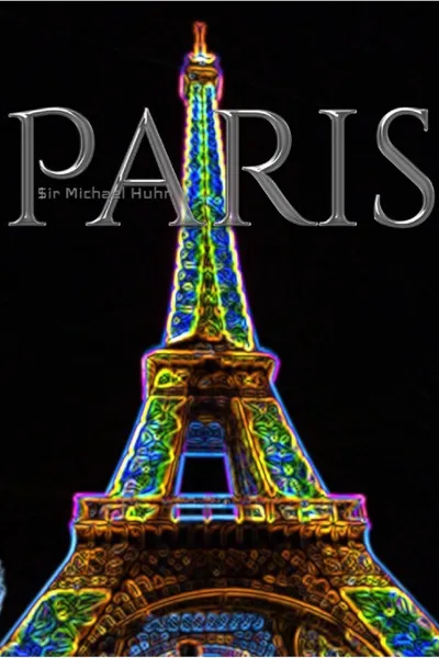 Обложка книги Paris eiffel tower neon blank creative journal sir Michael designer edition, sir michael huhn