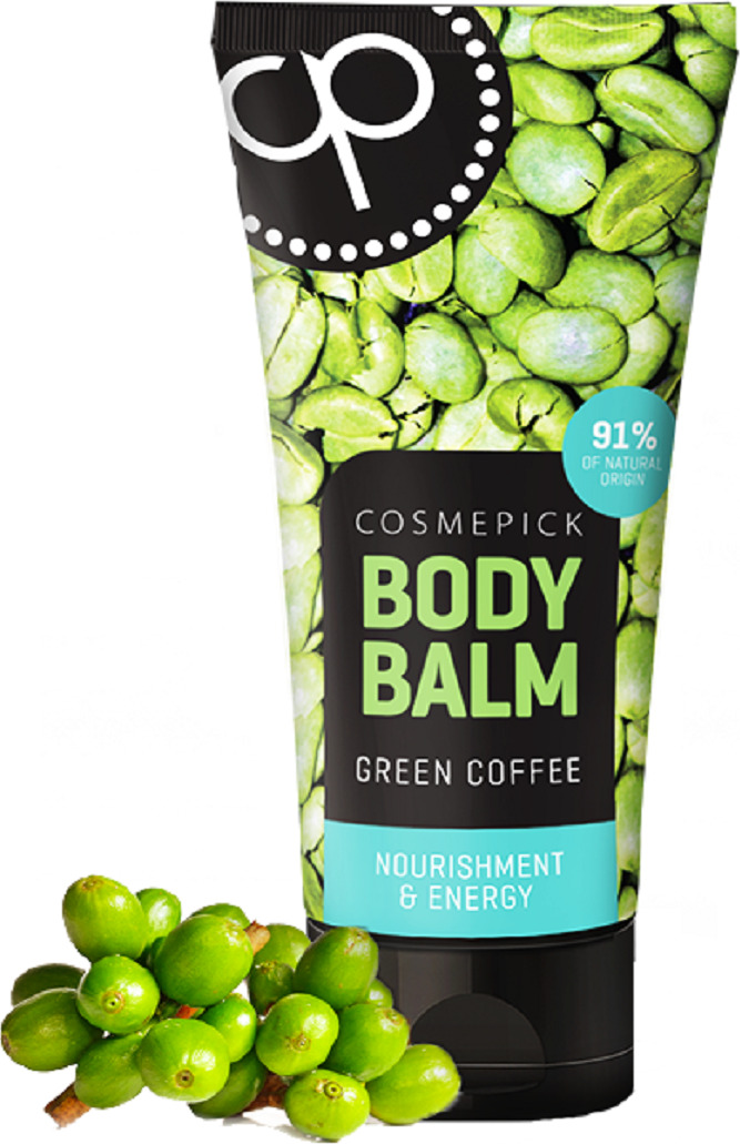 фото Бальзам для тела с экстрактом зеленого кофе Cosmepick Body Balm Green Coffee