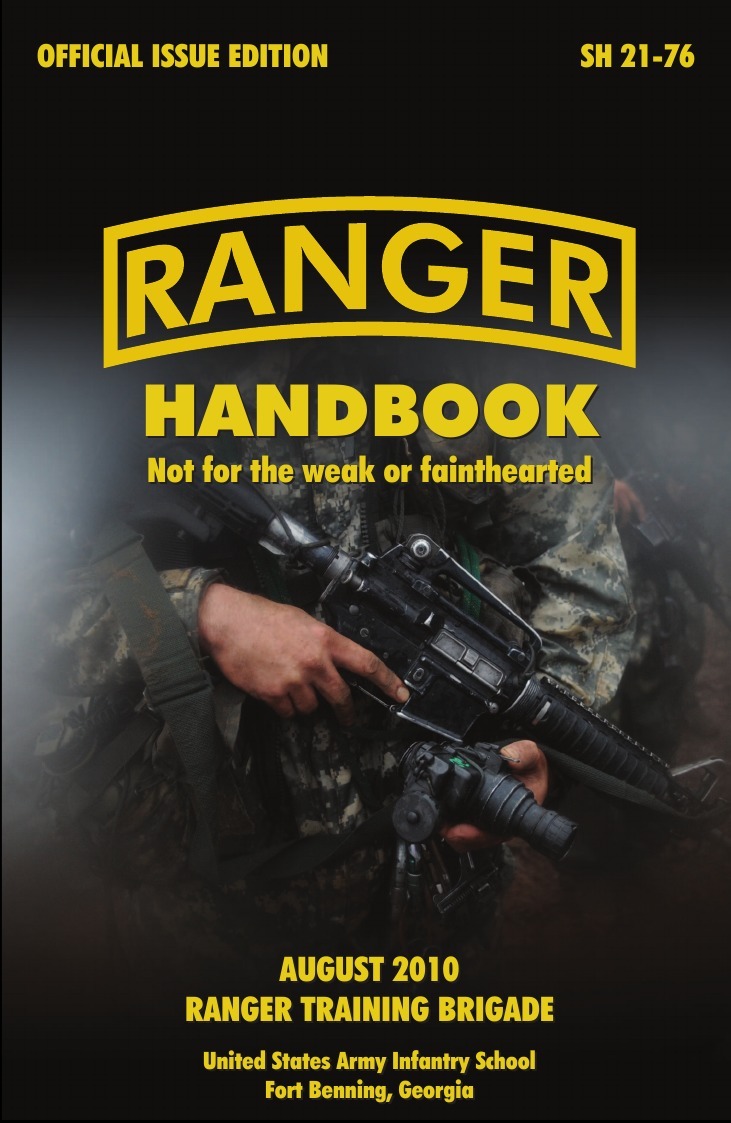 фото Ranger Handbook. The Official U.S. Army Ranger Handbook Sh21-76, Revised August 2010