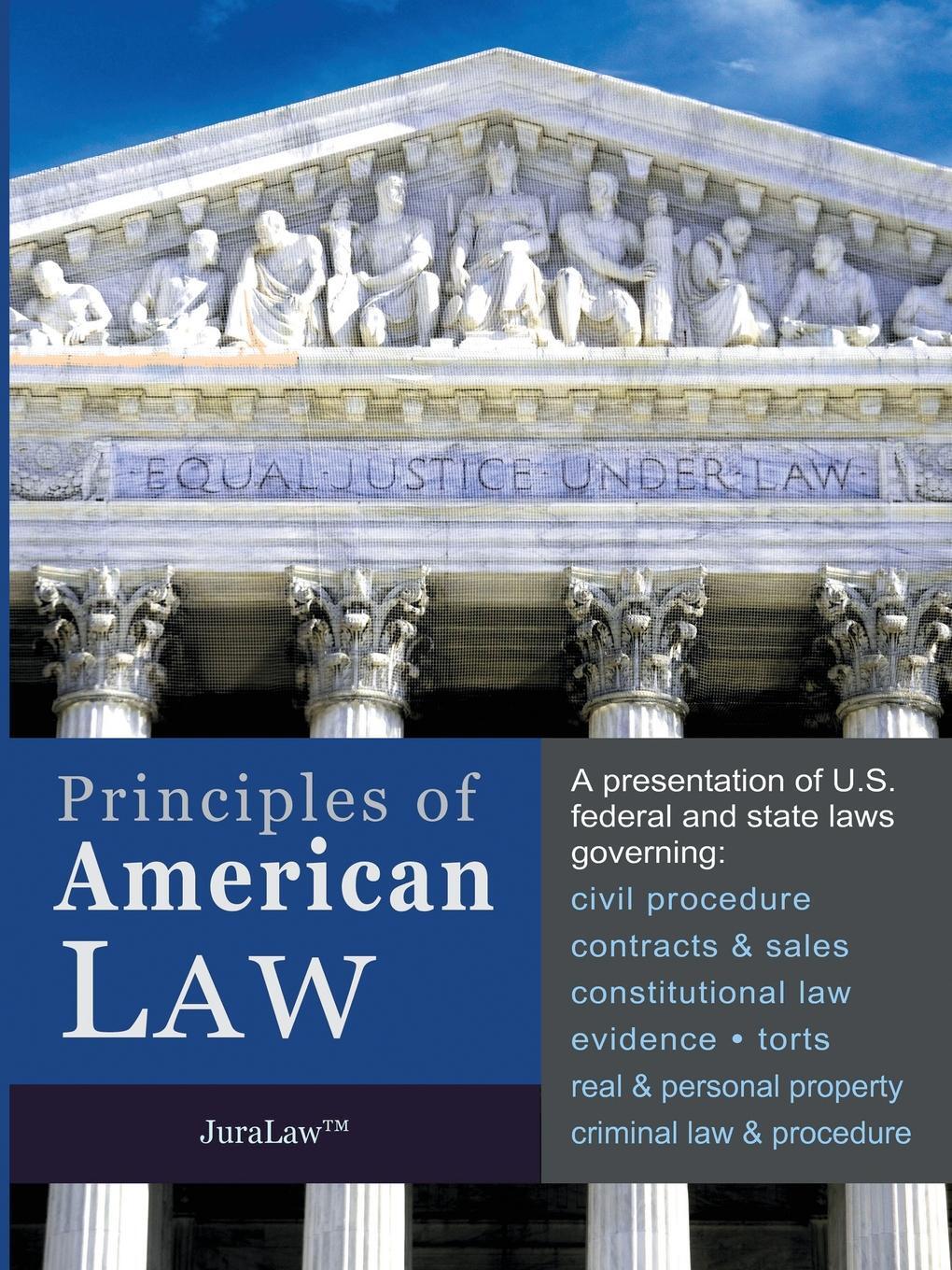 American law. Principles of Law. American Law an Introduction. General principles of Law. Introduction to Law.