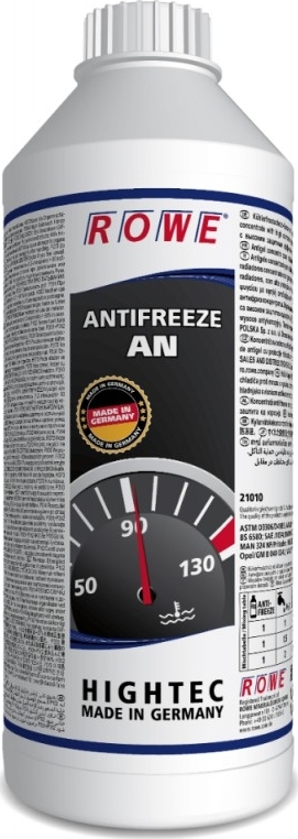 фото ROWE Hightec ANTIFREEZE AN G11, 1,5л