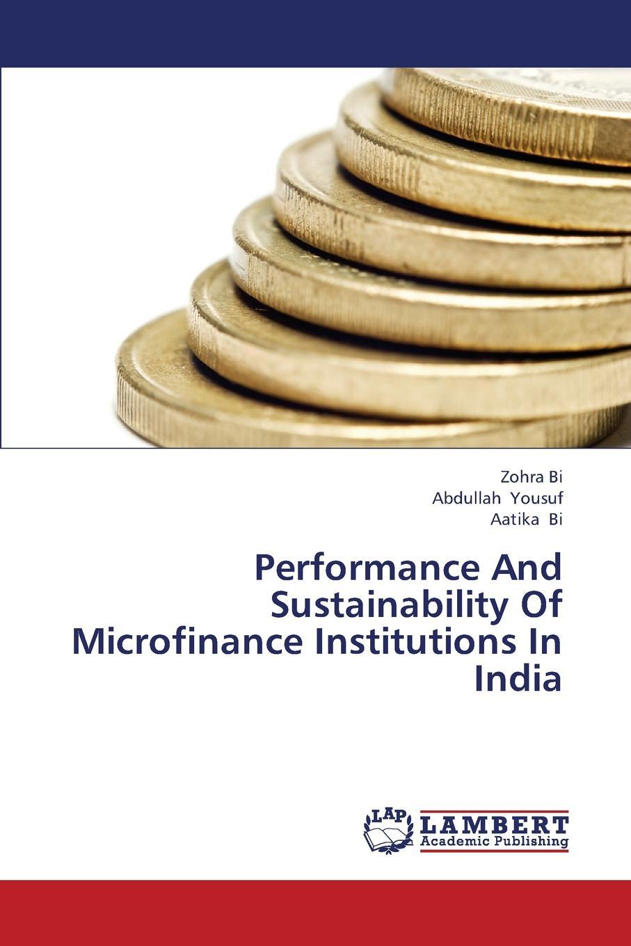 фото Performance and Sustainability of Microfinance Institutions in India