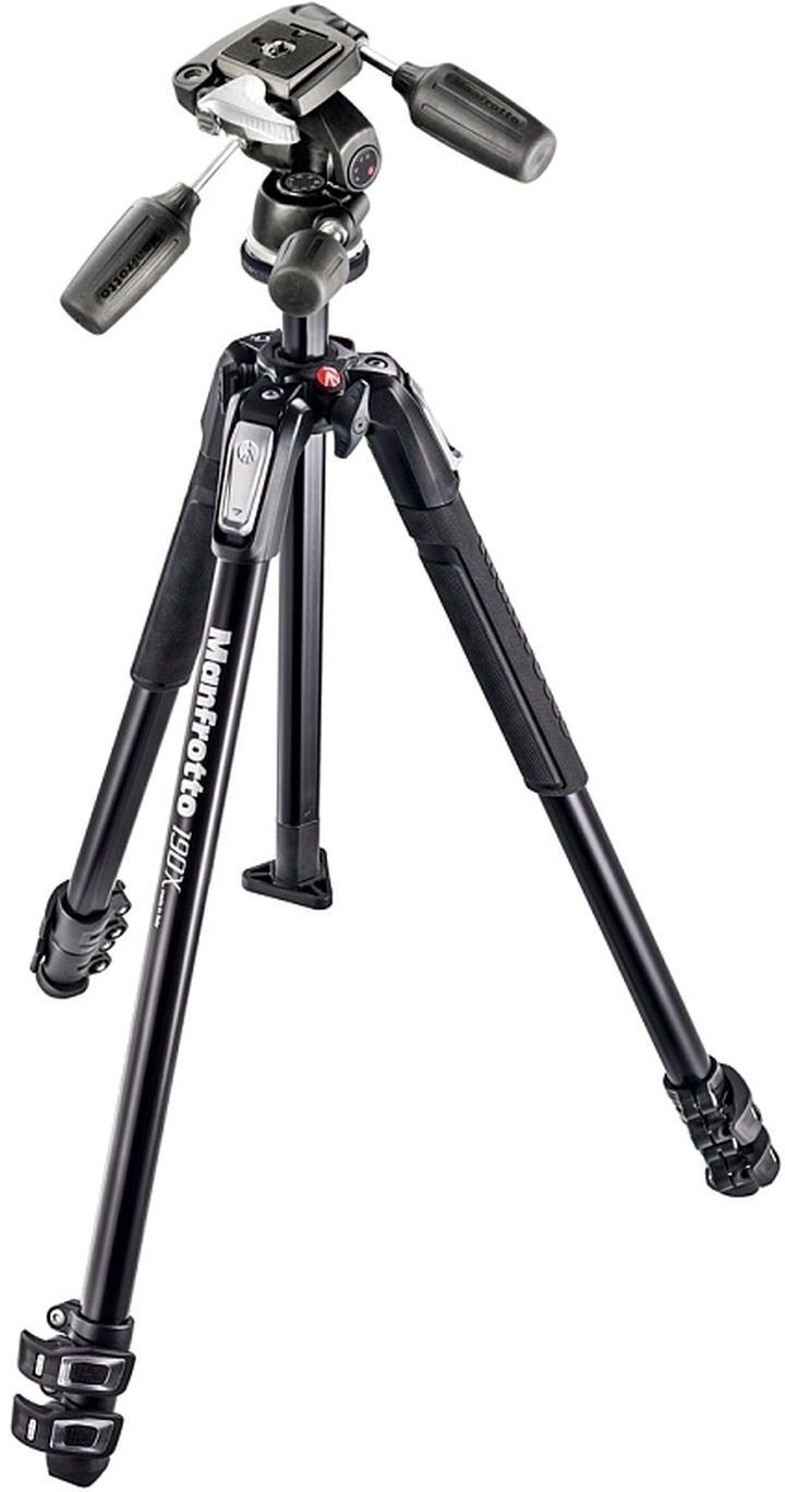 фото Штатив Manfrotto MK190X3-3W1, штативная головка MH804-3W1