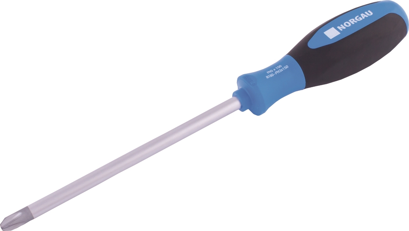 Характеристики Отвертка крестовая Phillips PH1x80 NORGAU Industrial ...