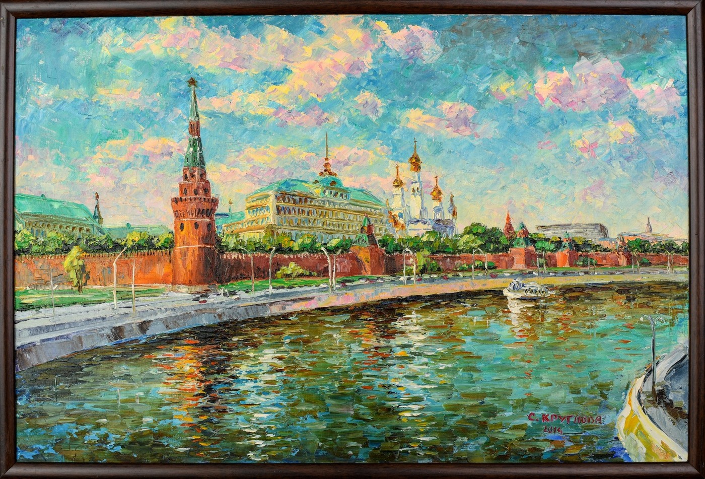 Москва в картинах художников