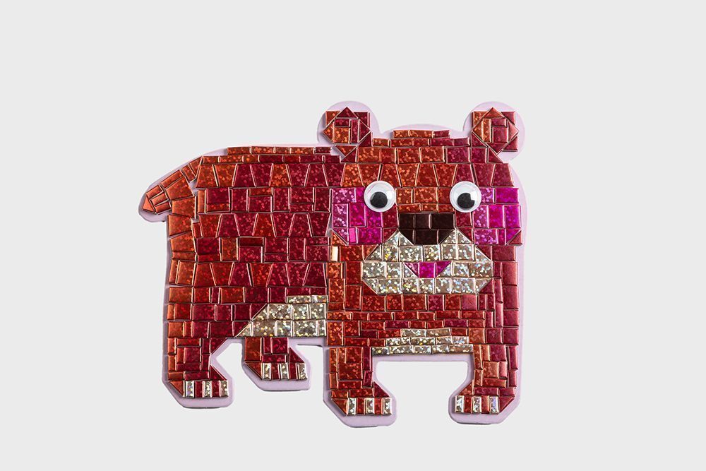Мозаики мишки. Медведь мозаика. Мозаика Медвежонок. Мишка из мозаики. Мишка в мозаике.