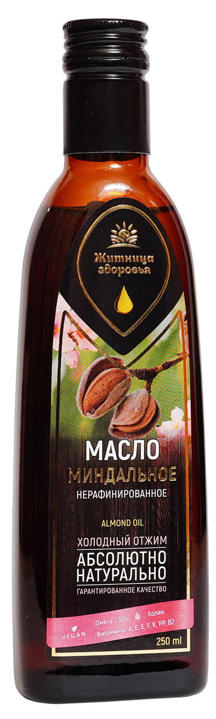 Миндальное масло 250 мл. Житница здоровья — купить в интернет-магазине ...