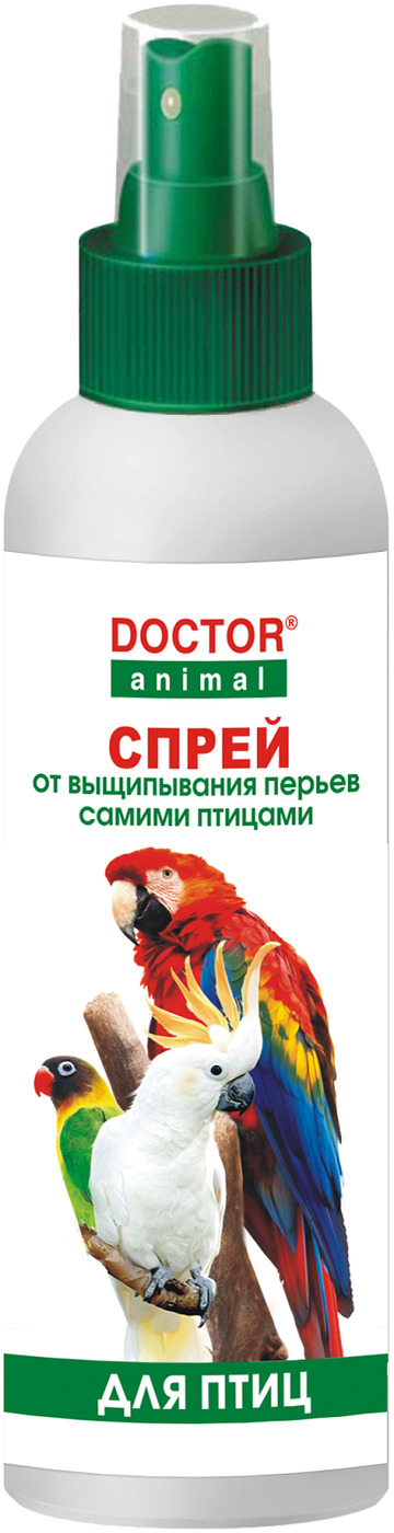 Спрей DOCTOR ANIMAL от выщипывания перьев