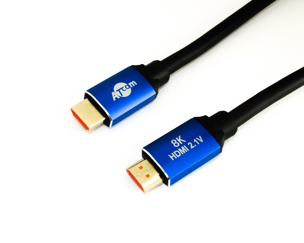 Кабель HDMI 40 М (High Speed, Metal Gold, Optical) 8k ver 2.1 кабель HDMI 40 М (High Speed, Metal g. Кабель ATCOM at5941. HDMI кабель ATCOM at8888.