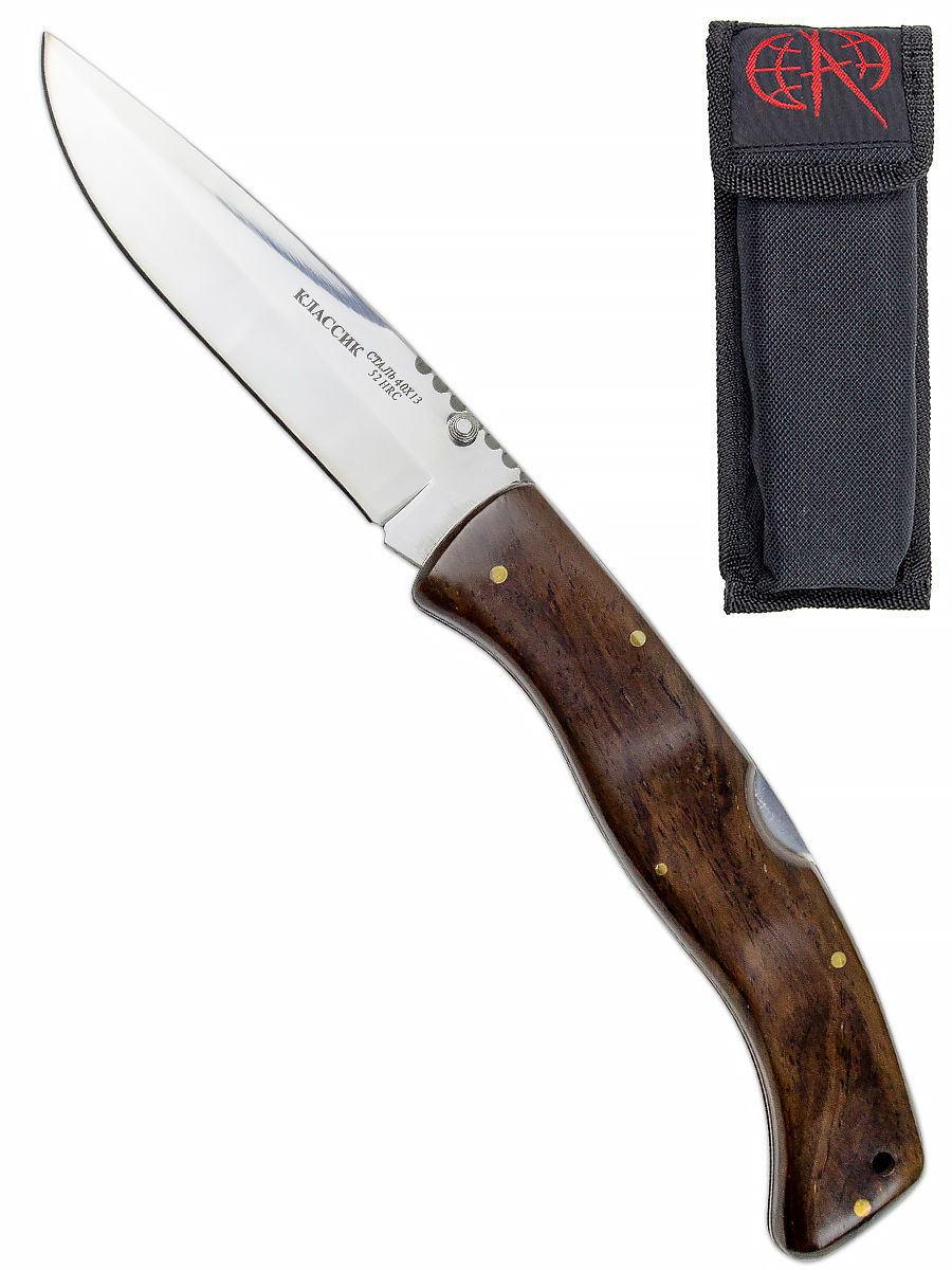 Складной нож Pirat Классик, длина лезвия 13 см — купить в интернет ...
