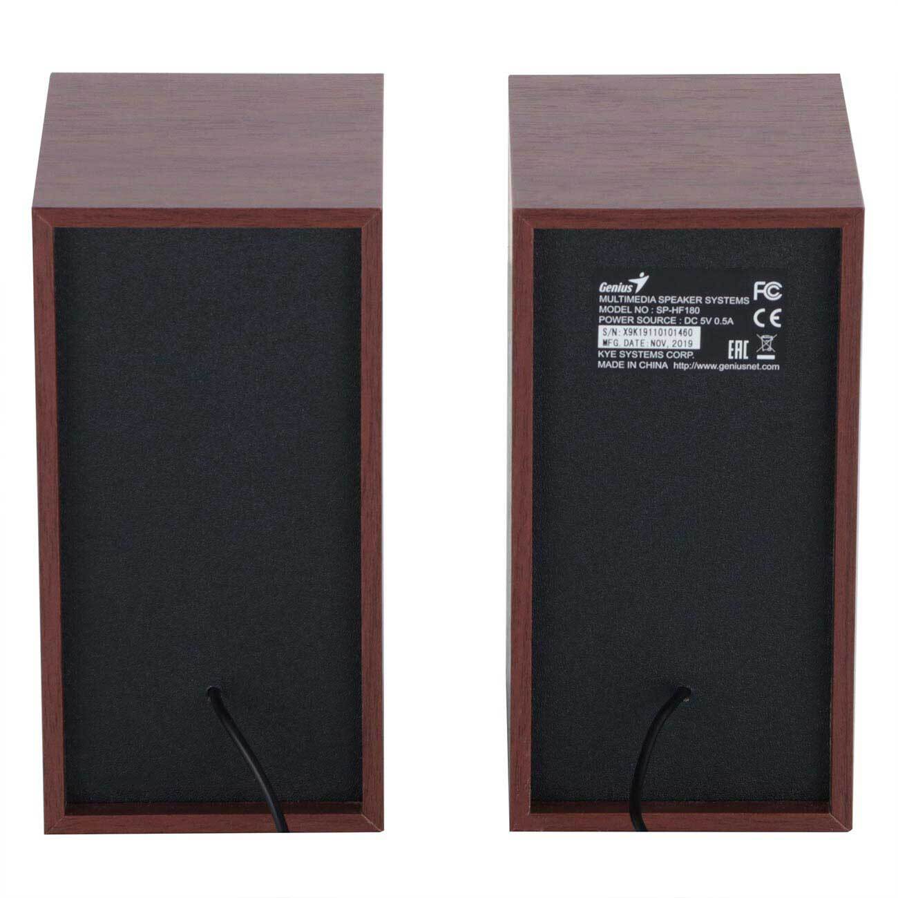 Sp hf180. Genius SP-hf180w. Колонки Genius SP-hf180 Wood. Колонки 2.0 Genius SP-hf180. Компьютерная акустика Genius SP-hf800b