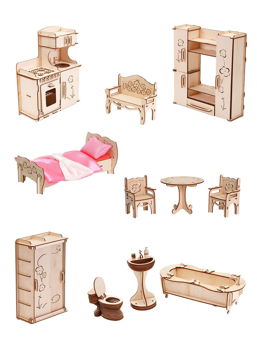 Dolls furniture. Мебель для кукол набор мебели для Барби Winx. Мебель для Барби Полли. Конструктор "мебель для кукол" к-01-24. Сборная модель Polly Мультидом.